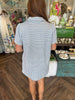 Gingham Girl Dress: Blue