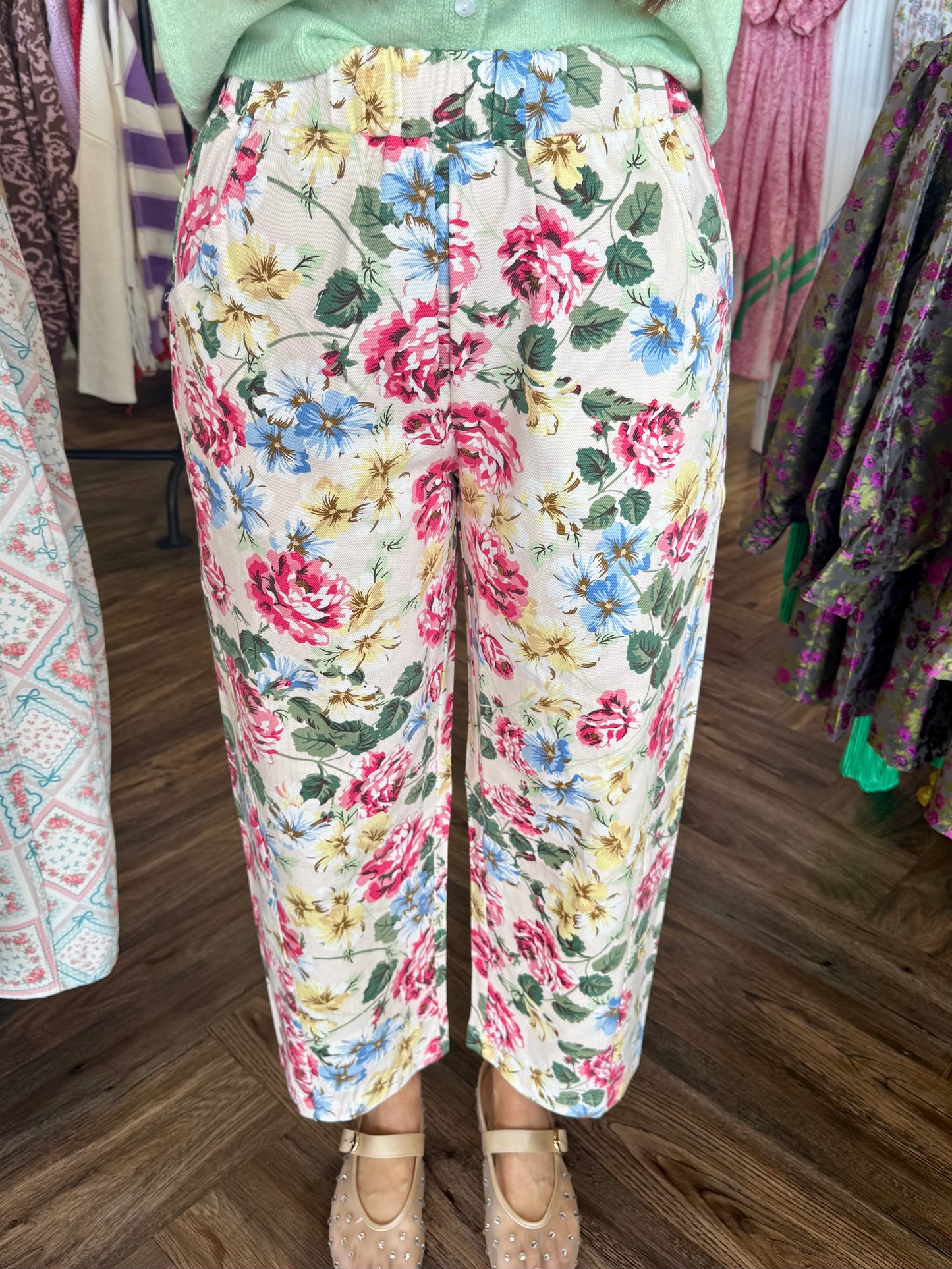 Fancy Floral Pants