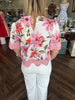 Cream Wave Flower Top