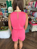 Soft Scuba Romper: Pink