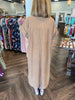 Camel Palmer Midi Dress