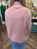 Avery Turtleneck Sweater: Dusty Pink