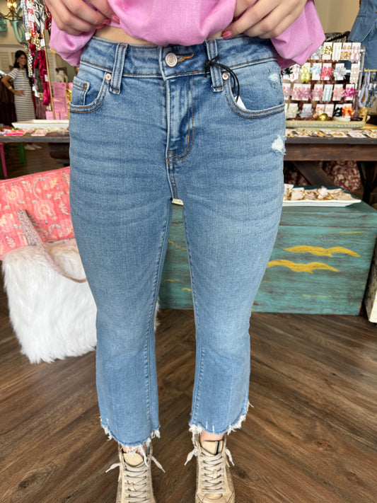 Zenana High Rise Jeans: Flare