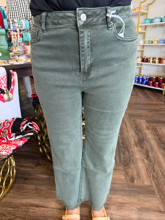 Zenana Jeans: Olive