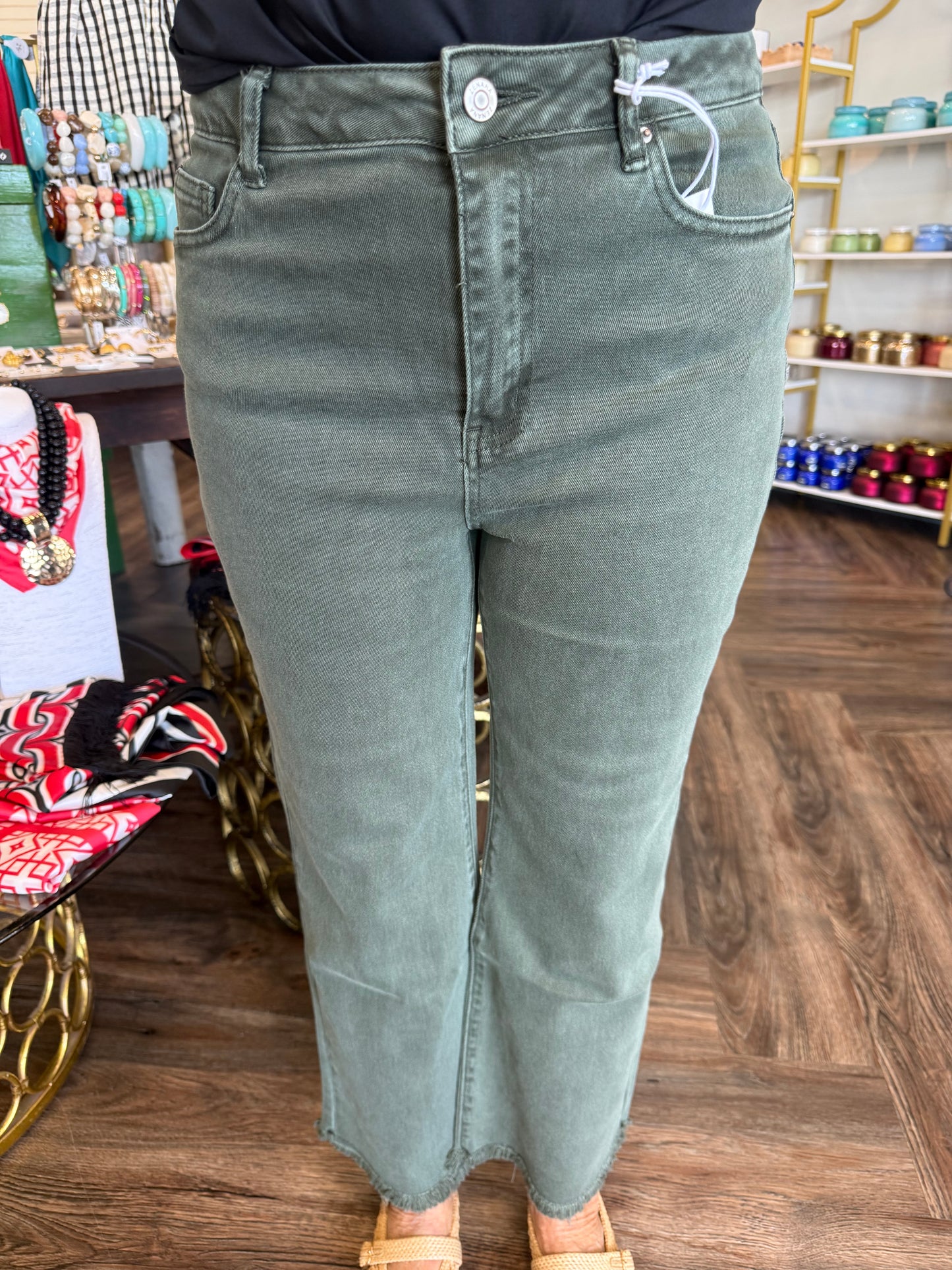 Zenana Jeans: Olive
