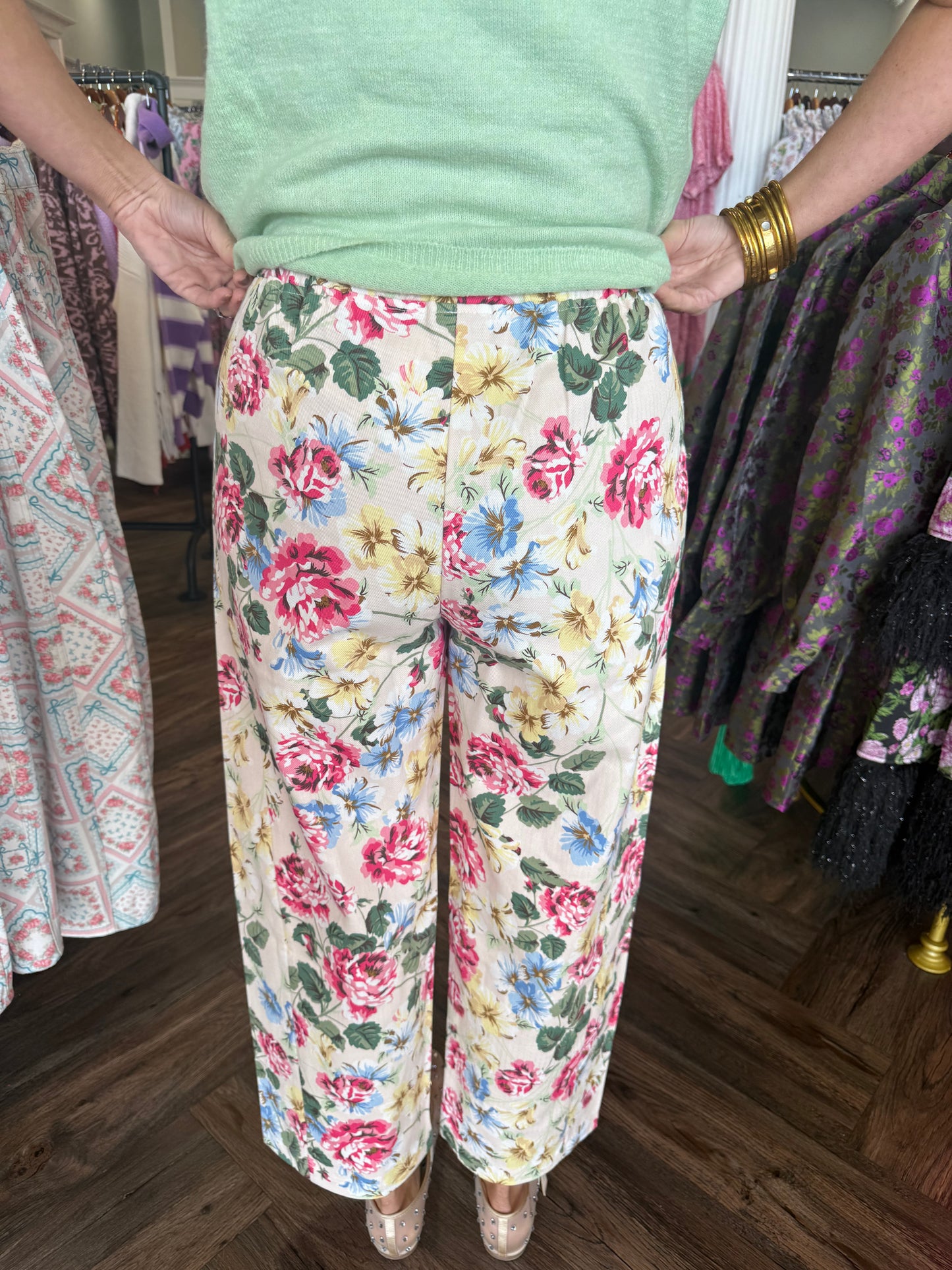 Fancy Floral Pants