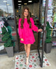 Fuchsia Smock Dress