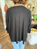 Oversized Everyday Top: Black