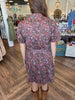 Watercolor Fall Floral Dress