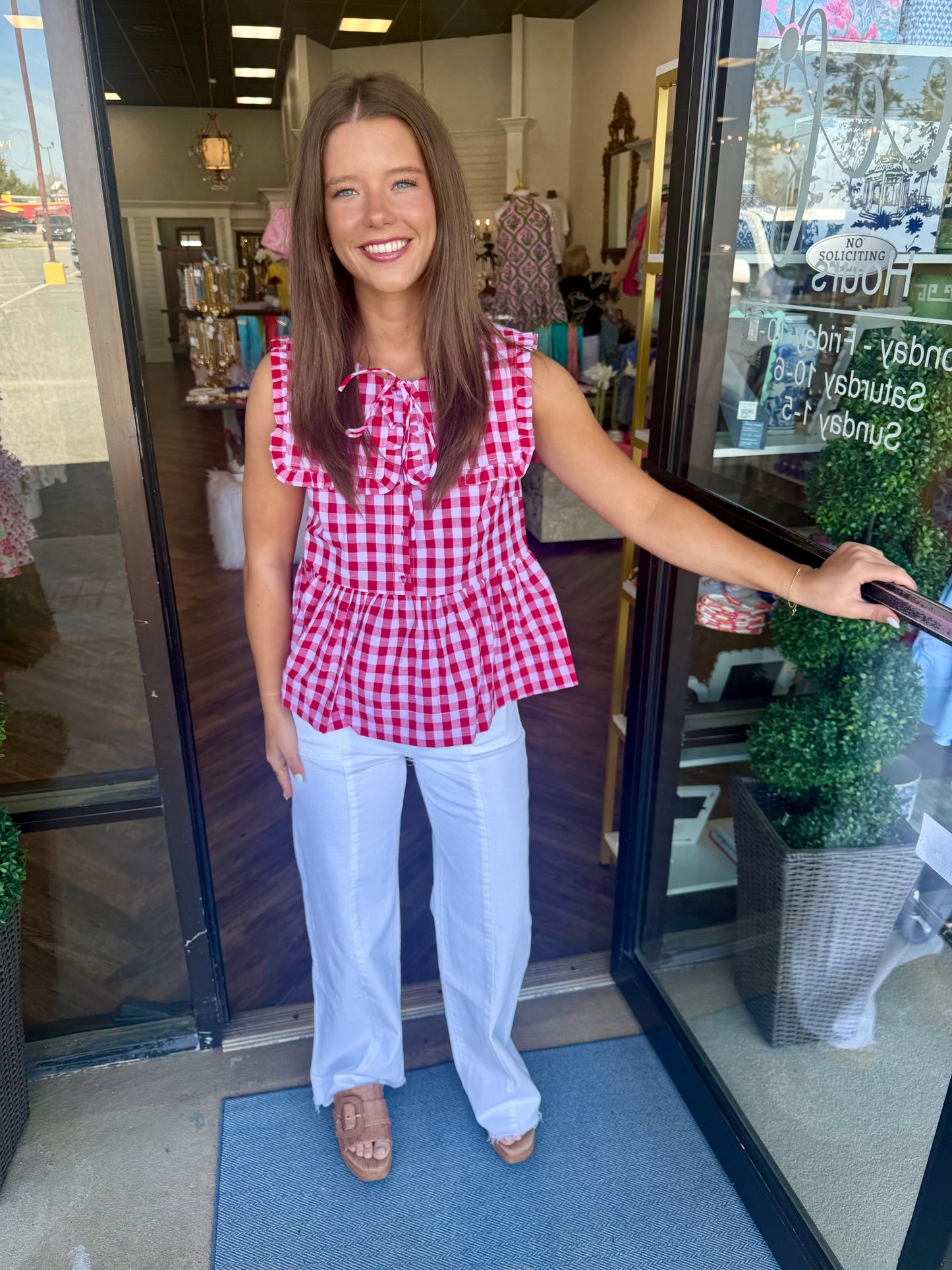 Vervet Optic White Jeans