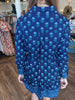 Mary Square Maya Dress: Navy