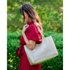 Sophie Studded Tote Gold Shimmer