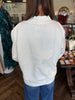 Chelsea Mclane Bow & Bulldog Mockneck