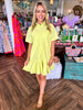 Collar Lime Dress