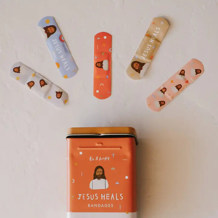 Jesus Heals Bandages: Lt Orange