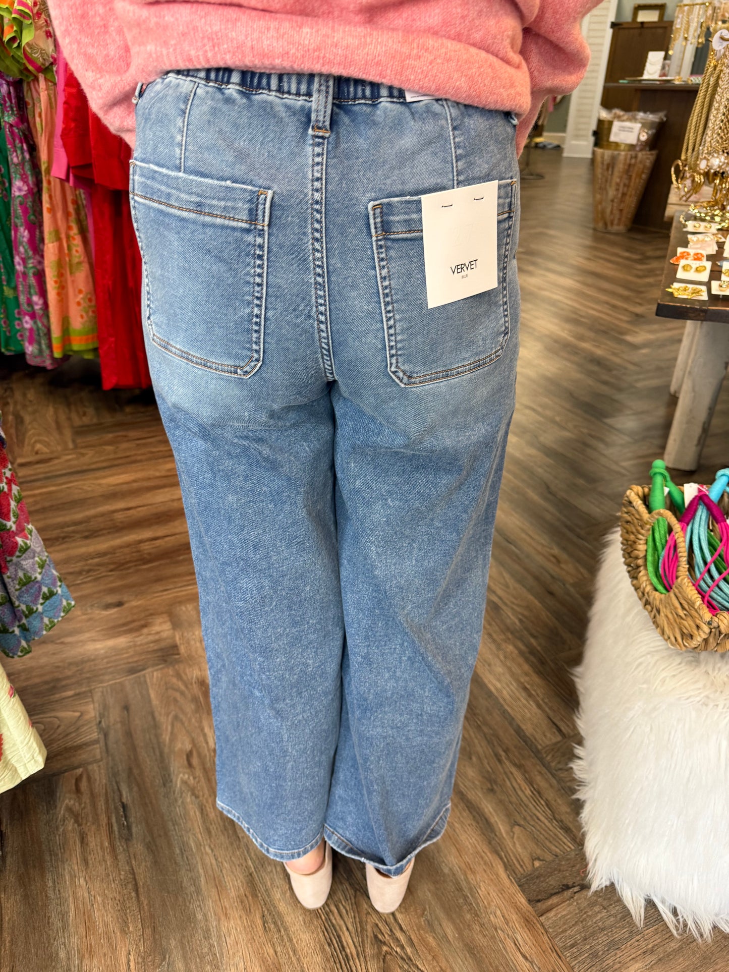 Flying Monkey Jeans: Dk Wash Barrel