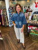 Blue Jean Baby Peplum Top