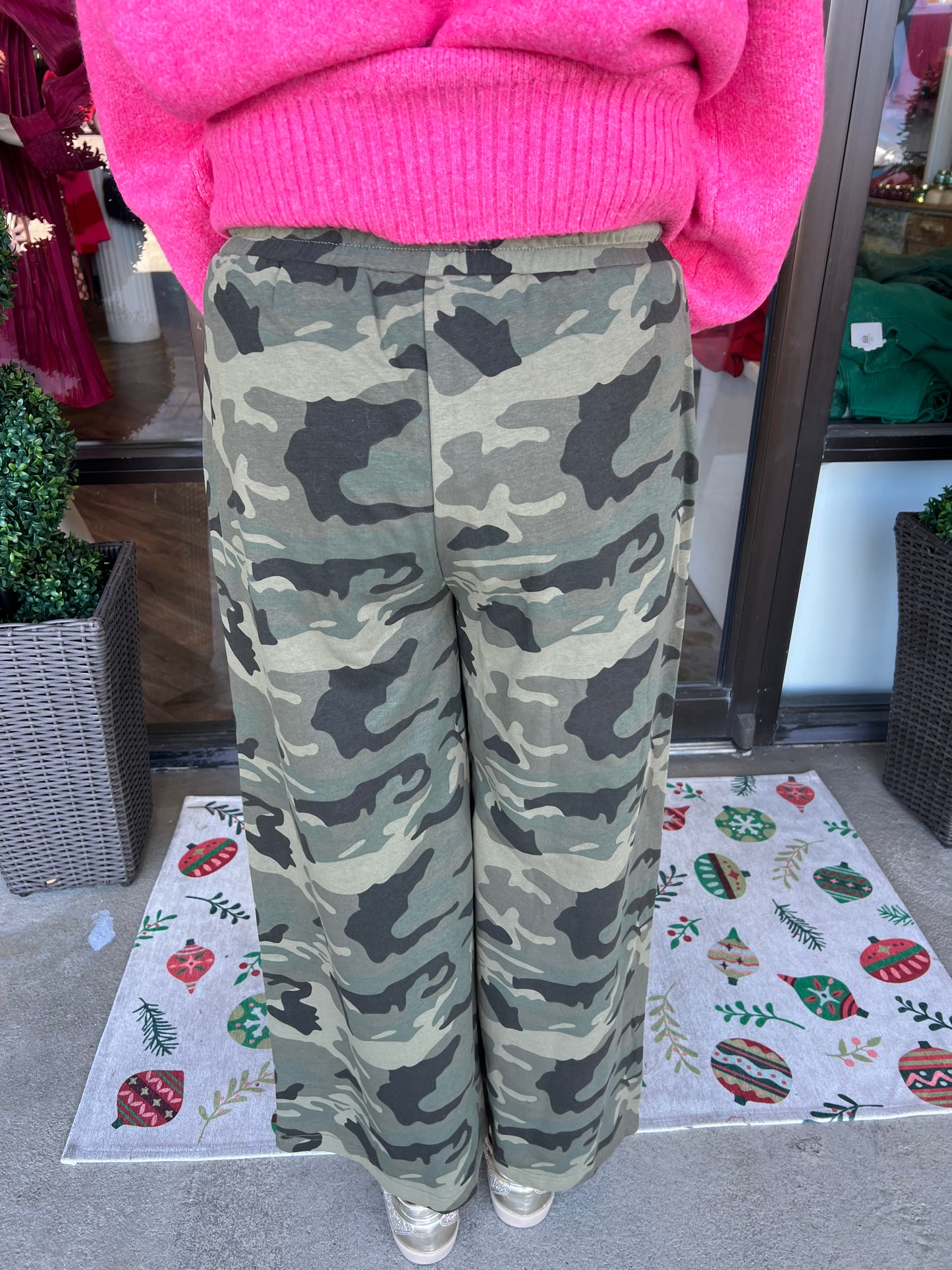 Camo Wide Leg Comfy Pants