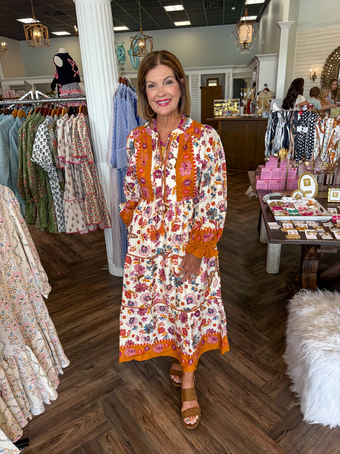 Amaya Long-Sleeve Dress