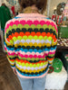Caroline Multicolor Design Sweater