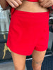 Regan Red Skort Set