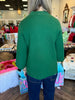 Lindsey Solid Sweater: Hunter Green