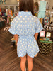 Sky Dotted Romper