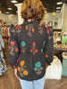Angie Colorful Peplum Top