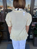Gingham Girl Top: Yellow