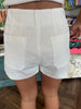 Scallop Detail Colette Shorts