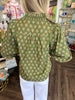 Harvest Petals Top: Green
