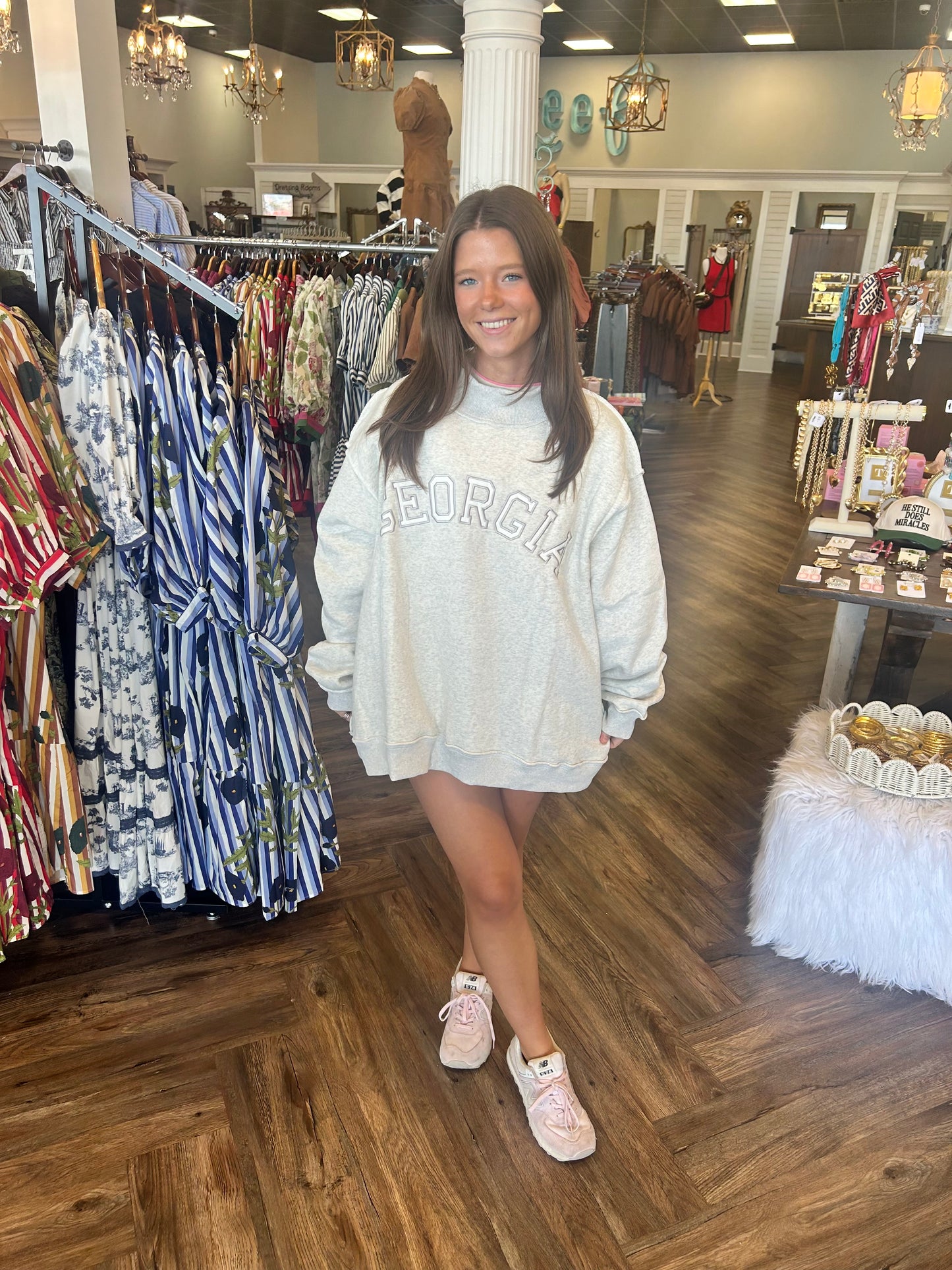 Embroidered GA Mockneck
