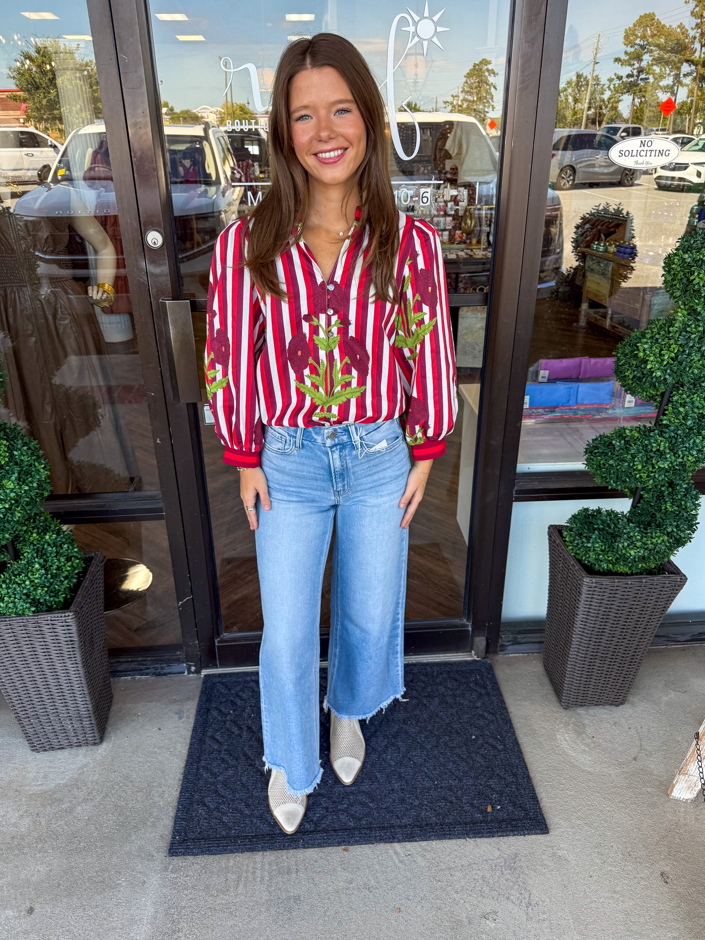 Marigold Top: Garnet