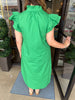 Grace Green Midi Dress