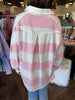 Classic Striped Top: Pink