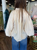 Cream and Lace Top
