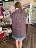 Golden Hour Dots Dress: Blue