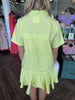 Collar Lime Dress