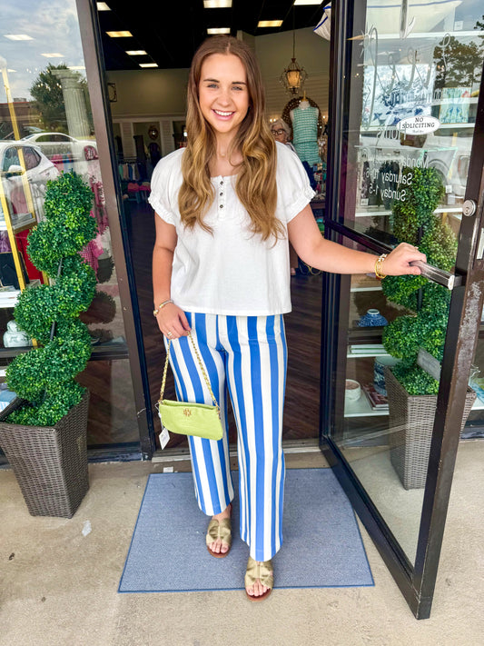 Striped Scuba Pants
