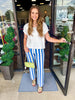 Striped Scuba Pants