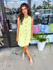 Lemon Denim Dress