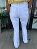 Vervet White Flare Jeans