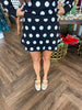 Polka Pretty Sweat Set: Black