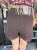 Brown Lace Skort