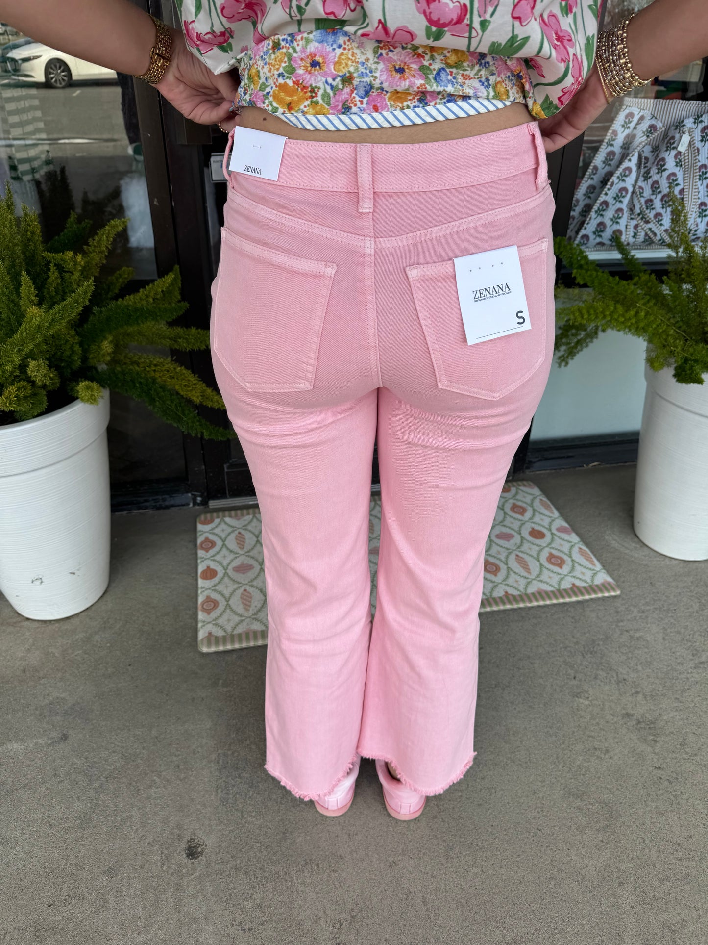 Zenana Jeans: Pink