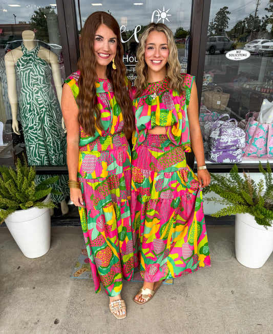 Adrienne Tropical Punch Skirt