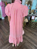 Pink Lemonade Plaid Dress