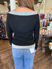Layered Basic Top: Black