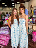 Blue Lace Dreams Maxi Dress