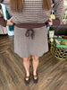 Brown Gingham Comfy Set
